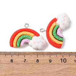 Opaque Resin Pendants&nbsp;RESI-G127-01B