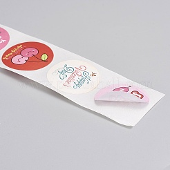 Self-Adhesive Kraft Paper Gift Tag Stickers&nbsp;X1-DIY-G013-A21
