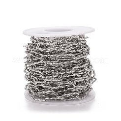 Tarnish Resistant 304 Stainless Steel Paperclip Chains&nbsp;CHS-A007-01P