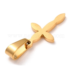 304 Stainless Steel Pendants&nbsp;STAS-P253-12G