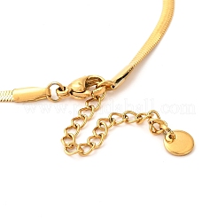 304 Stainless Steel Snake Chain Necklaces&nbsp;NJEW-F285-01A