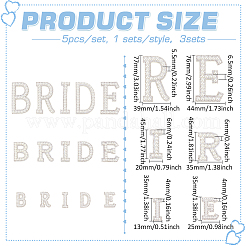 Computerized Embroidery Cloth Self Adhesive Patches&nbsp;DIY-FG0005-49
