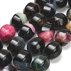 Natural Agate Beads Strands&nbsp;GG-L001-G01-02B