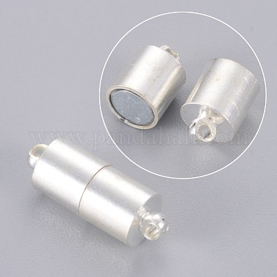 Brass Magnetic Clasps with Loops&nbsp;MC027-S-1