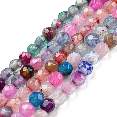 Natural Agate Beads Strands&nbsp;X-G-Q1000-01-1