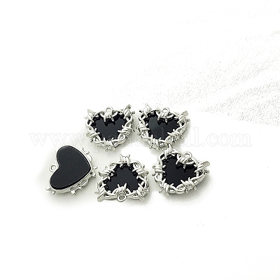 Alloy & Cellulose Acetate Pendants&nbsp;PW-WG37D2A-03-1