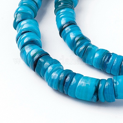 Shell Beads Strands&nbsp;SSHEL-E571-49C-1