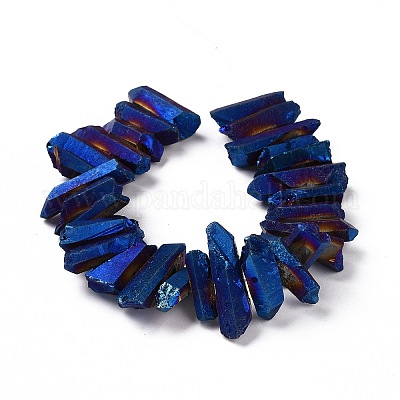 Natural Quartz Crystal Points Beads Strands&nbsp;G-K181-B14-1