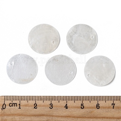 Capiz Shell Pendants&nbsp;SHEL-S274-71D-1