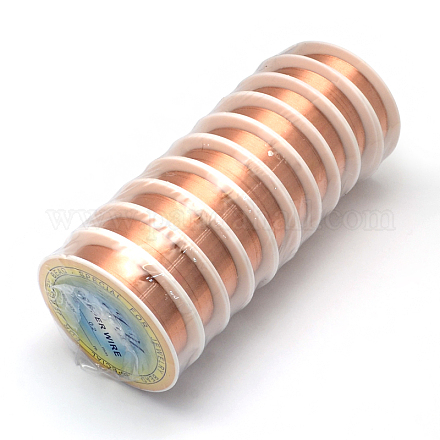 Round Copper Jewelry Wire&nbsp;CWIR-S002-1.0mm-03-1
