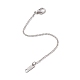 3Pcs 3 Styles Brass Lobster Claw Clasps&nbsp;FIND-JF00130-01-3