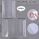 10Pcs Plastic Book Covers&nbsp;OFST-WH20816-004C-2