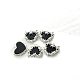 Alloy & Cellulose Acetate Pendants&nbsp;PW-WG37D2A-03-1