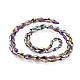 Electroplate Glass Beads Strands&nbsp;X-EGLA-L015-FP-A02-3