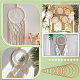 12Pcs MDF Sheets Rings&nbsp;AJEW-WH0816-273-5