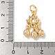 Brass Pendants&nbsp;KK-K378-10G-3