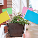 30Pcs 10 Colors Polyester & Plastic Flag&nbsp;AJEW-AR0005-24-3