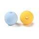 Rubberized Style Imitated Silicone Acrylic Beads&nbsp;MACR-D029-01A-2