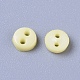 Nylon Tiny Button&nbsp;X-BUTT-WH0014-28N-2