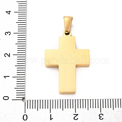 304 Stainless Steel Pendants&nbsp;STAS-L286-12GP