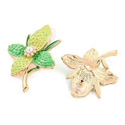 Saint Patrick's Day Theme Zinc Alloy Dangle Stud Earrings&nbsp;LS-EJEW-Z030-01A-LG