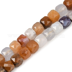 Natural Blue Chalcedony Beads Strands&nbsp;G-H078-C45-6mm