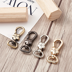Alloy Swivel Clasps&nbsp;PALLOY-TA0001-34S