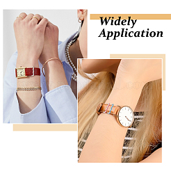 15Pcs 3 Colors Alloy Wave Watch Band Charms for Watch Loops Accesssories&nbsp;FIND-FH0017-65
