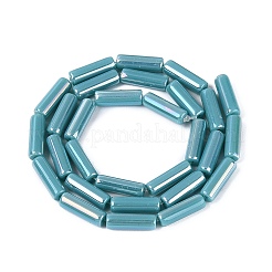 Electroplate Opaque Glass Beads Strands&nbsp;X-EGLA-Q132-02A-B03