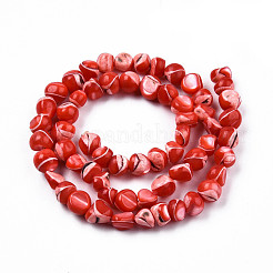 Natural Trochid Shell/Trochus Shell Beads Strands&nbsp;SSHEL-N032-48-A05