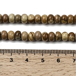 Natural Picture Jasper Beads Strands&nbsp;G-A280-A03-01
