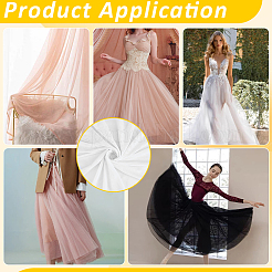 Polyester Stretch Fabric&nbsp;DIY-WH0110-05C