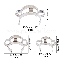Carbon Steel Clips&nbsp;AJEW-OC0001-71P