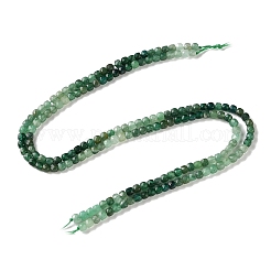 Gradient Color Natural Green Strawberry Quartz Beads Strands&nbsp;GG-CBABA15-A01-01