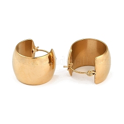 304 Stainless Steel Hoop Earrings&nbsp;EJEW-D282-03G-01