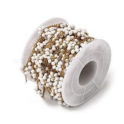 304 Stainless Steel Flower Link Chains&nbsp;CHS-H113-01G-08