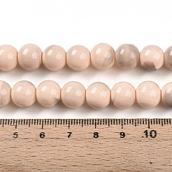 Baking Paint Glass Beads&nbsp;X1-DGLA-N013-10mm-06