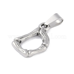 Non-Tarnish 304 Stainless Steel Pendants&nbsp;STAS-F235-01P-D