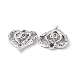 Alloy Crystal Rhinestone Pendants&nbsp;ALRI-H004-06P