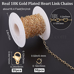 DIY Chain Bracelet Necklace Making Kit&nbsp;DIY-BBC0001-17