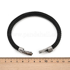 Microfiber Leather Bracelets for Men Women&nbsp;BJEW-H631-03AS-01