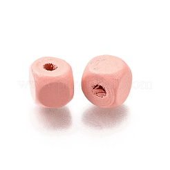 Spray Painted Wooden Beads&nbsp;WOOD-P021-01B-25