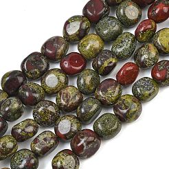 Natural Dragon Blood Beads Strands&nbsp;GG-CBA787B-A39