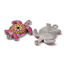 Alloy Enamel Connector Charms&nbsp;FIND-CJC0001-04H