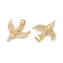 Rack Plating Brass Pendants&nbsp;KK-D087-38G