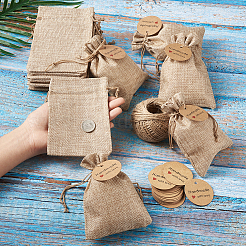 Burlap Packing Pouches&nbsp;ABAG-TA0001-13