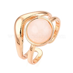 Round Natural & Synthetic Gemstone Finger Rings&nbsp;RJEW-N046-10