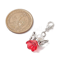 Angel Glass Pendant Decoration&nbsp;HJEW-JM02291