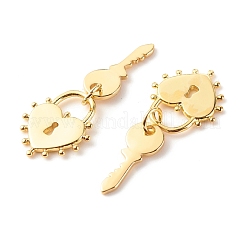 Brass Pendants&nbsp;KK-P208-10G-RS