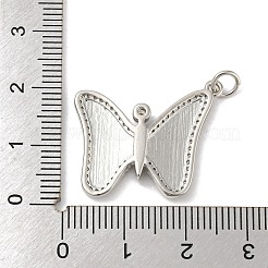 Rack Plating Brass Micro Pave Cubic Zirconia Pendants&nbsp;KK-A200-20P
